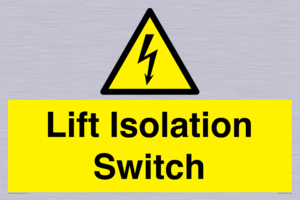 Lift Isolation Switch